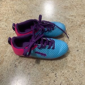 Brava Soccer Shoes Purple & Blue